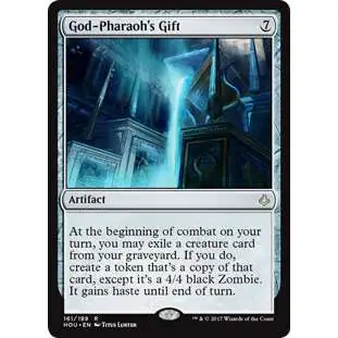 MtG Hour of Devastation Rare God-Pharaoh's Gift #161