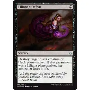 MtG Hour of Devastation Uncommon Liliana's Defeat #68