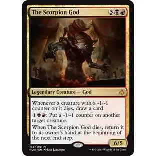 MtG Hour of Devastation Mythic Rare The Scorpion God #146