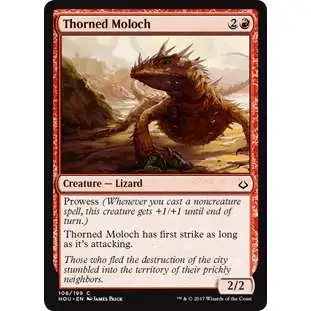 MtG Hour of Devastation Common Thorned Moloch #108