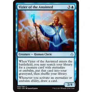 MtG Hour of Devastation Uncommon Vizier of the Anointed #55