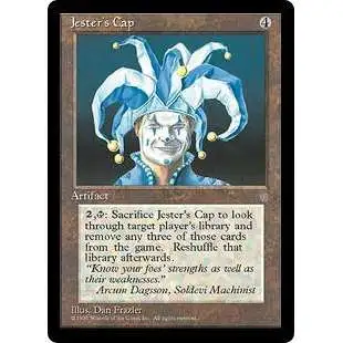 MtG Ice Age Rare Jester's Cap #324 [Heavily Played]