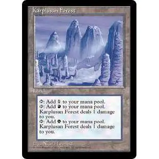 MtG Ice Age Rare Karplusan Forest