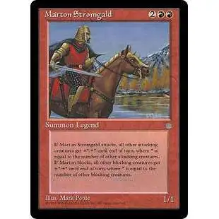 MtG Ice Age Rare Marton Stromgald #199