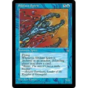 MtG Ice Age Rare Sibilant Spirit