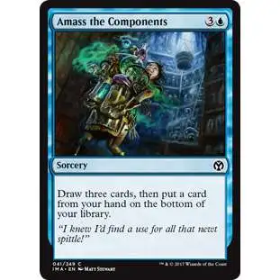 MtG Trading Card Game Iconic Masters Common Amass the Components #41