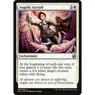 MtG Trading Card Game Iconic Masters Uncommon Angelic Accord #7