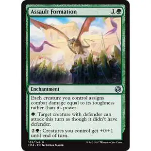 MtG Trading Card Game Iconic Masters Uncommon Assault Formation #155