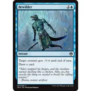 MtG Trading Card Game Iconic Masters Common Bewilder #43