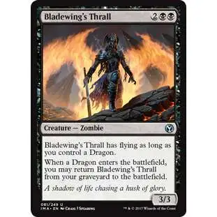 MtG Trading Card Game Iconic Masters Uncommon Bladewing's Thrall #81