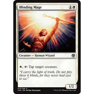MtG Trading Card Game Iconic Masters Common Blinding Mage #13