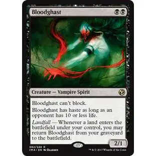 MtG Trading Card Game Iconic Masters Rare Bloodghast #82