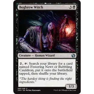MtG Trading Card Game Iconic Masters Uncommon Bogbrew Witch #83