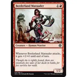 MtG Trading Card Game Iconic Masters Common Borderland Marauder #119