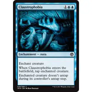 MtG Trading Card Game Iconic Masters Common Claustrophobia #45