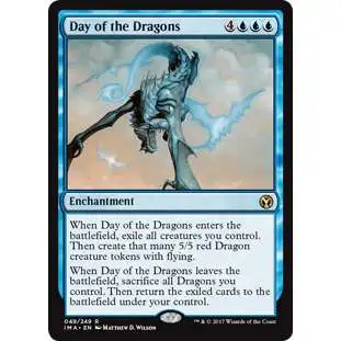 MtG Trading Card Game Iconic Masters Rare Day of the Dragons #49