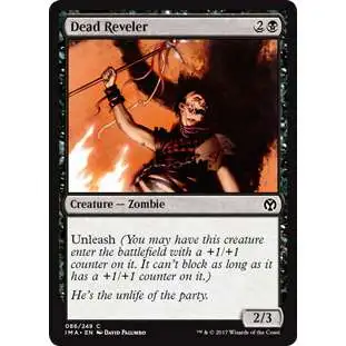 MtG Trading Card Game Iconic Masters Common Dead Reveler #86