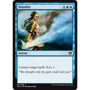 MtG Trading Card Game Iconic Masters Common Dissolve #51