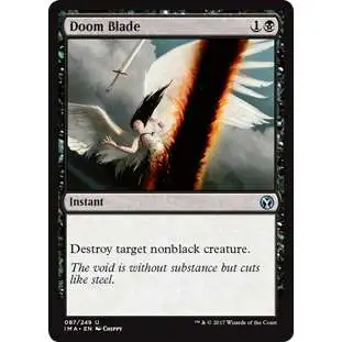 MtG Trading Card Game Iconic Masters Uncommon Doom Blade #87