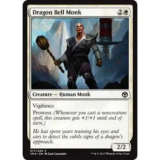 MtG Trading Card Game Iconic Masters Common Dragon Bell Monk #17