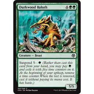 MtG Trading Card Game Iconic Masters Common Durkwood Baloth #160