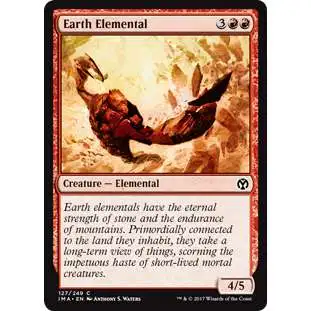 MtG Trading Card Game Iconic Masters Common Earth Elemental #127