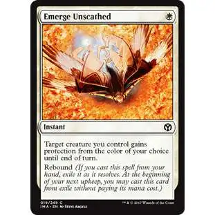 MtG Trading Card Game Iconic Masters Common Emerge Unscathed #19