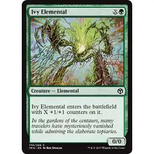 MtG Trading Card Game Iconic Masters Common Ivy Elemental #170