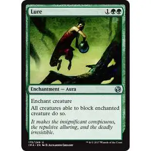 MtG Trading Card Game Iconic Masters Uncommon Lure #175