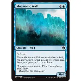 MtG Trading Card Game Iconic Masters Common Mnemonic Wall #67
