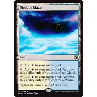 MtG Trading Card Game Iconic Masters Rare Nimbus Maze #242