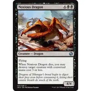 MtG Trading Card Game Iconic Masters Uncommon Noxious Dragon #100