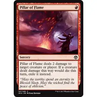 MtG Trading Card Game Iconic Masters Common Pillar of Flame #141