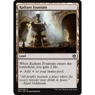 MtG Trading Card Game Iconic Masters Common Radiant Fountain #244