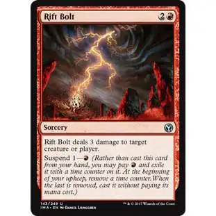 MtG Trading Card Game Iconic Masters Uncommon Foil Rift Bolt #143