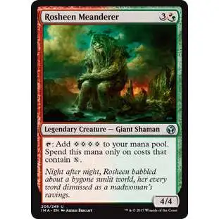 MtG Trading Card Game Iconic Masters Uncommon Rosheen Meanderer #206