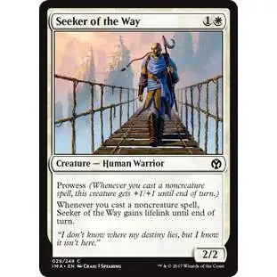 MtG Trading Card Game Iconic Masters Common Seeker of the Way #29