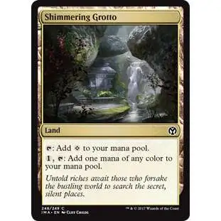 MtG Trading Card Game Iconic Masters Common Shimmering Grotto #248