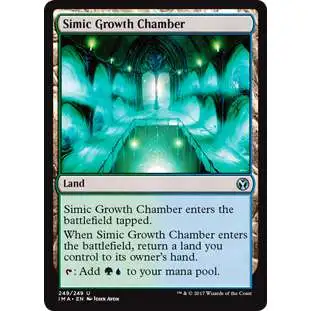 MtG Trading Card Game Iconic Masters Uncommon Simic Growth Chamber #249