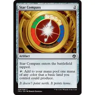 MtG Trading Card Game Iconic Masters Common Star Compass #229