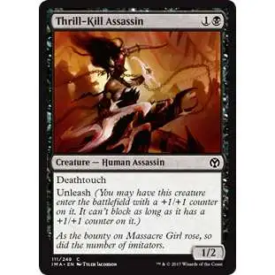 MtG Trading Card Game Iconic Masters Common Thrill-Kill Assassin #111