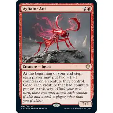 MtG Commander 2020 Rare Agitator Ant #49