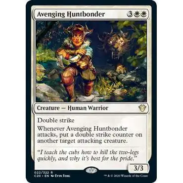 MtG Commander 2020 Rare Avenging Huntbonder #22