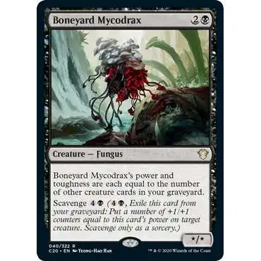 MtG Commander 2020 Rare Boneyard Mycodrax #40