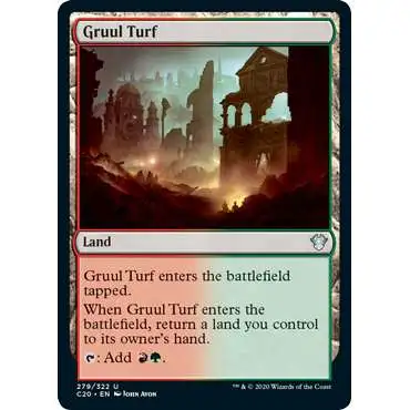 MtG Commander 2020 Uncommon Gruul Turf #279