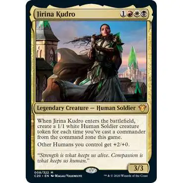 MtG Commander 2020 Mythic Rare FOIL Jirina Kudro #8