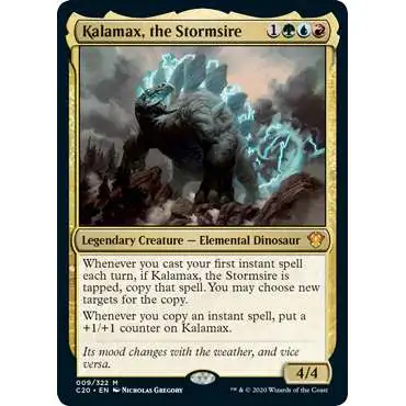 MtG Commander 2020 Mythic Rare Kalamax, the Stormsire #9