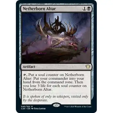 MtG Commander 2020 Rare Netherborn Altar #45