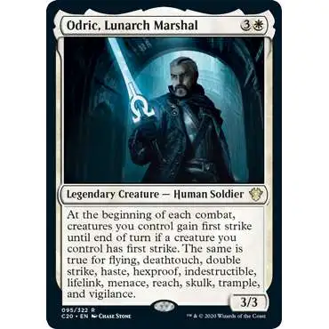 MtG Commander 2020 Rare Odric, Lunarch Marshal #95