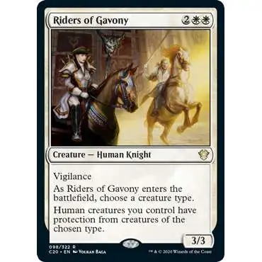 MtG Commander 2020 Rare Riders of Gavony #98